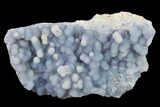 Botryoidal Blue Chalcedony Formation - Peru #132313-1